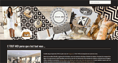 Desktop Screenshot of ctoutmoi-bijouterie.com